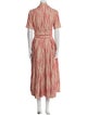 Rosie Assoulin Striped Long Dress