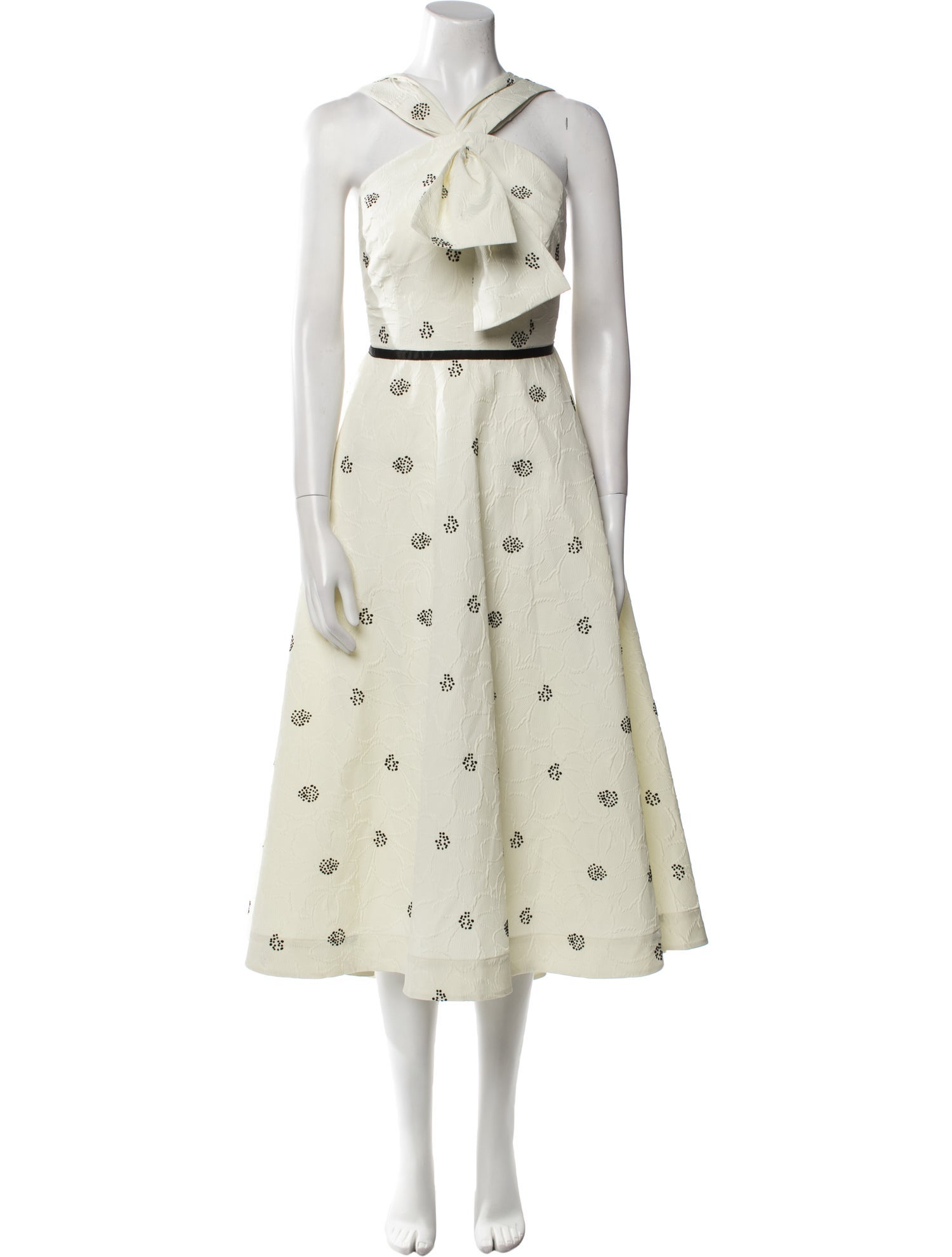 Rosie Assoulin Floral Print Long Dress