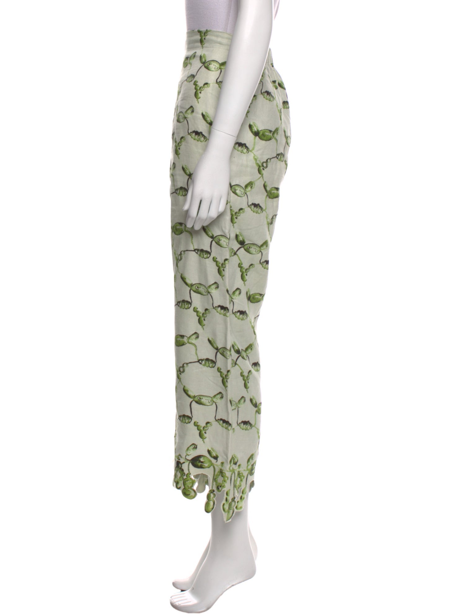 Rosie Assoulin Linen Wide Leg Pants