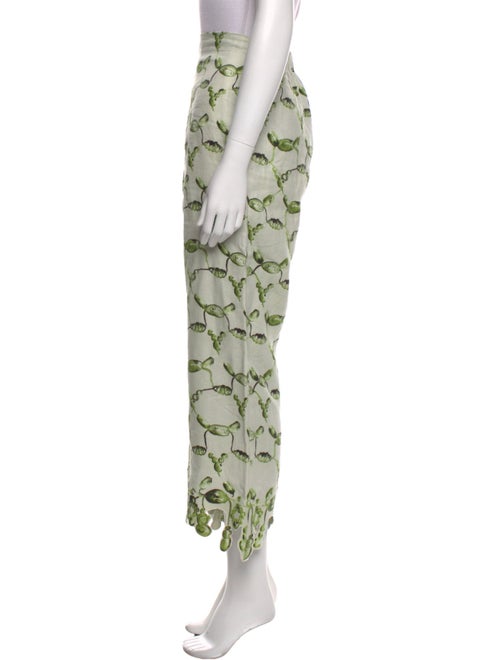 Rosie Assoulin Linen Wide Leg Pants