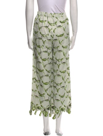 Rosie Assoulin Linen Wide Leg Pants