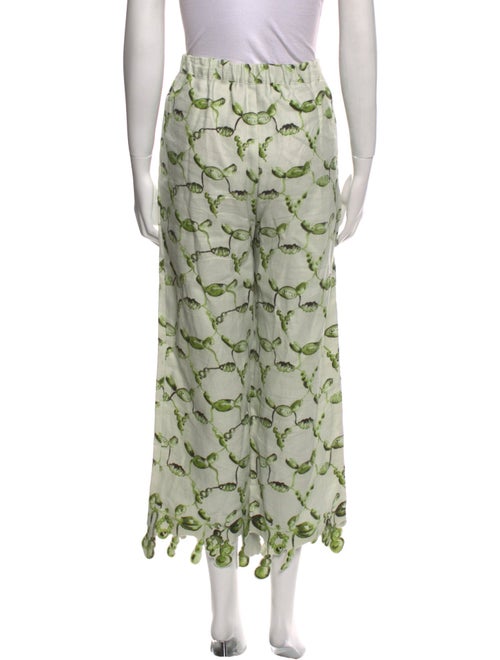 Rosie Assoulin Linen Wide Leg Pants