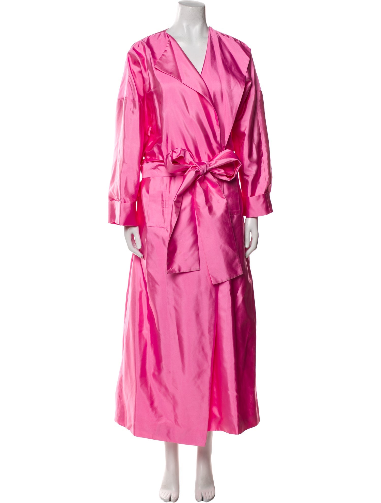 Rosie Assoulin Silk Trench Coat
