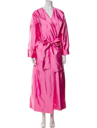 Rosie Assoulin Silk Trench Coat