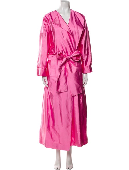 Rosie Assoulin Silk Trench Coat
