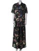 Rosie Assoulin Silk Printed Pant Set