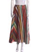 Rosie Assoulin Striped Midi Length Skirt