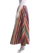 Rosie Assoulin Striped Midi Length Skirt