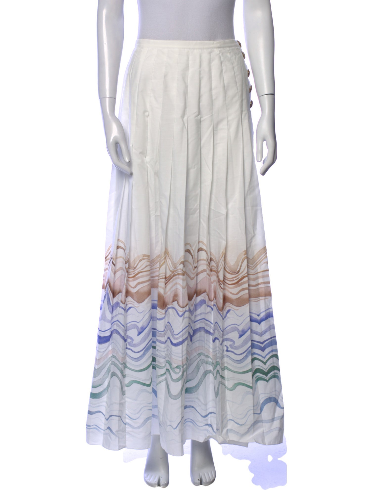 Rosie Assoulin Floral Print Long Skirt w/ Tags