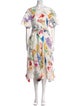 Rosie Assoulin Floral Print Long Dress