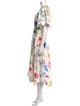 Rosie Assoulin Floral Print Long Dress