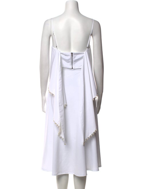 Rosie Assoulin Square Neckline Sleeveless Crop Top