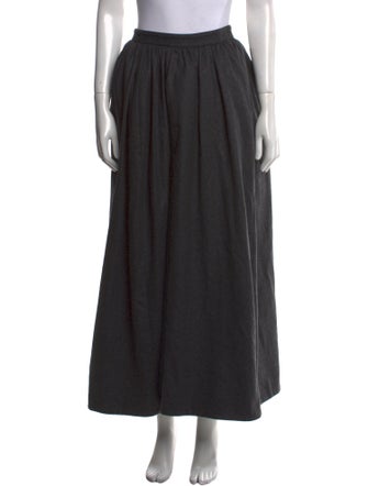 Rosie Assoulin Virgin Wool Midi Length Skirt