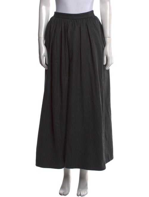 Rosie Assoulin Virgin Wool Midi Length Skirt
