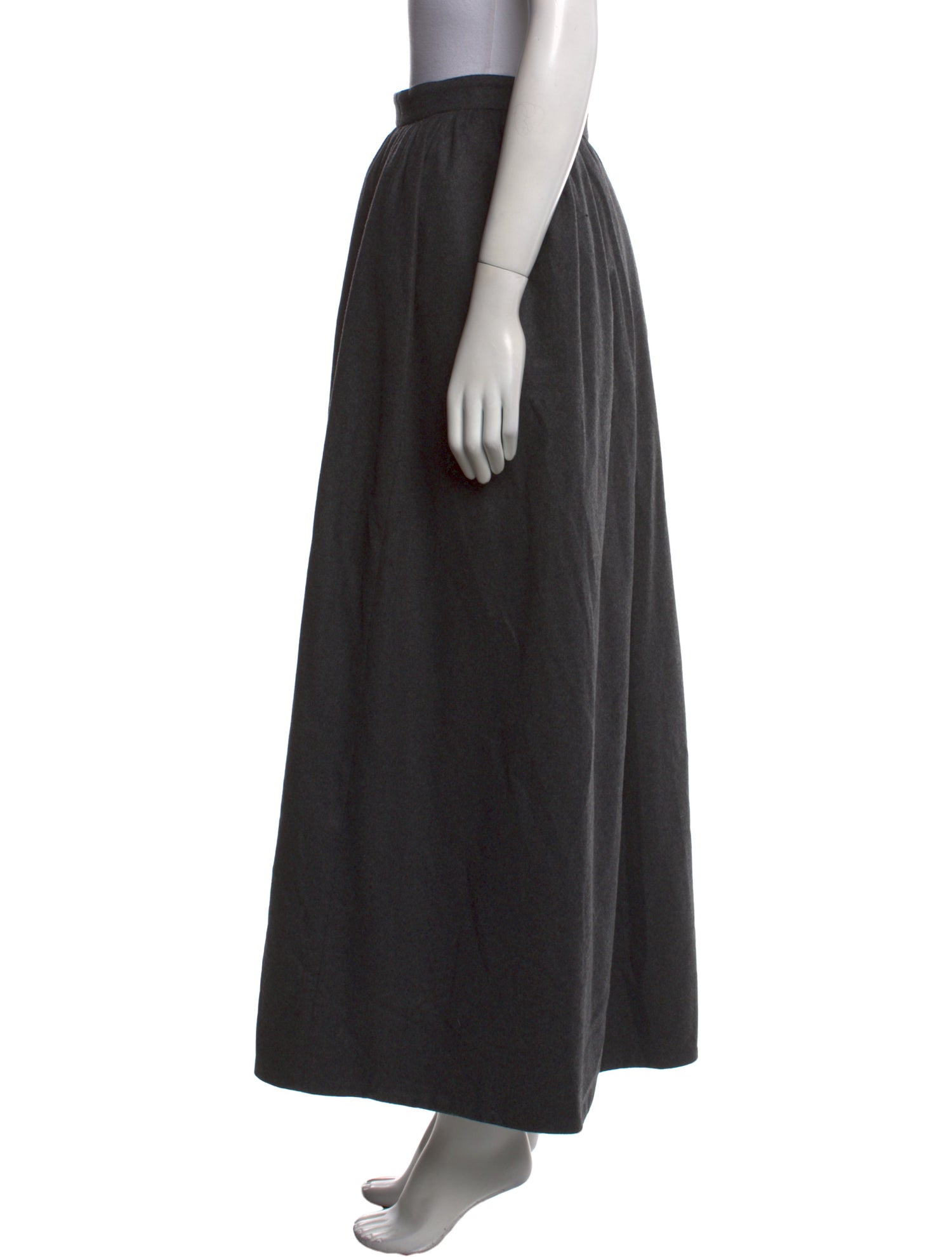 Rosie Assoulin Virgin Wool Midi Length Skirt