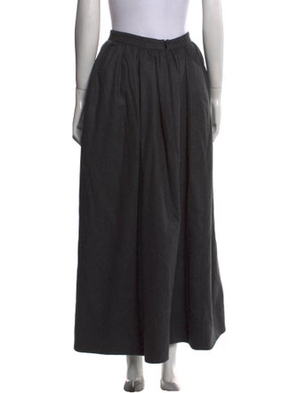 Rosie Assoulin Virgin Wool Midi Length Skirt