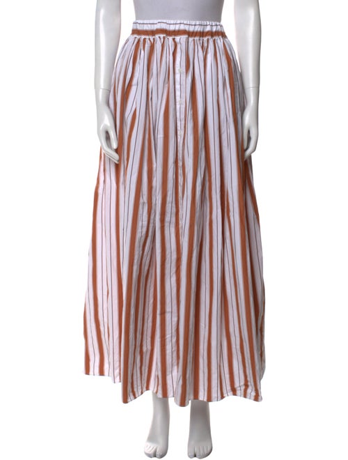 Rosie Assoulin Striped Long Skirt