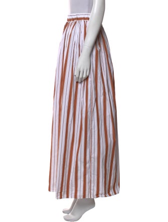 Rosie Assoulin Striped Long Skirt