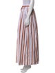 Rosie Assoulin Striped Long Skirt
