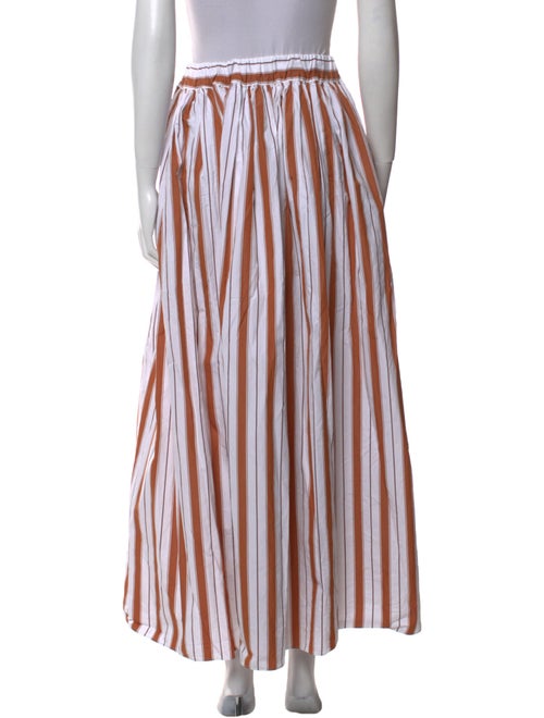 Rosie Assoulin Striped Long Skirt