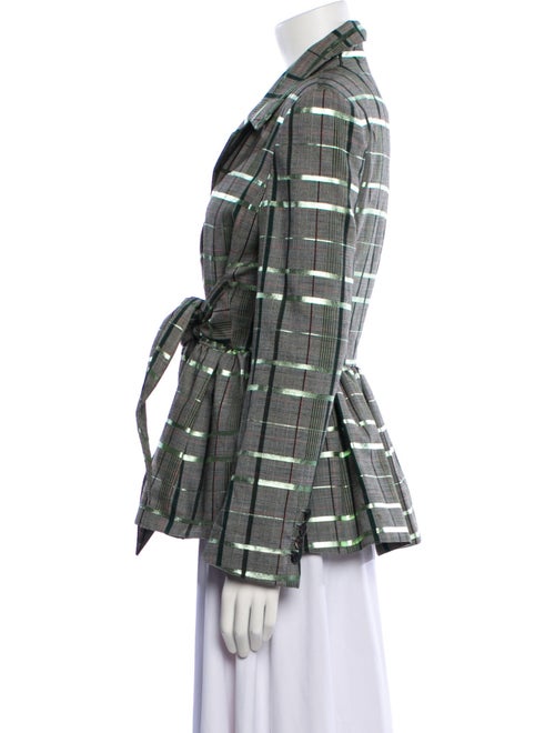 Rosie Assoulin Plaid Print Blazer