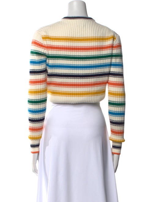 Rosie Assoulin Striped Crew Neck Sweater