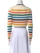 Rosie Assoulin Striped Crew Neck Sweater
