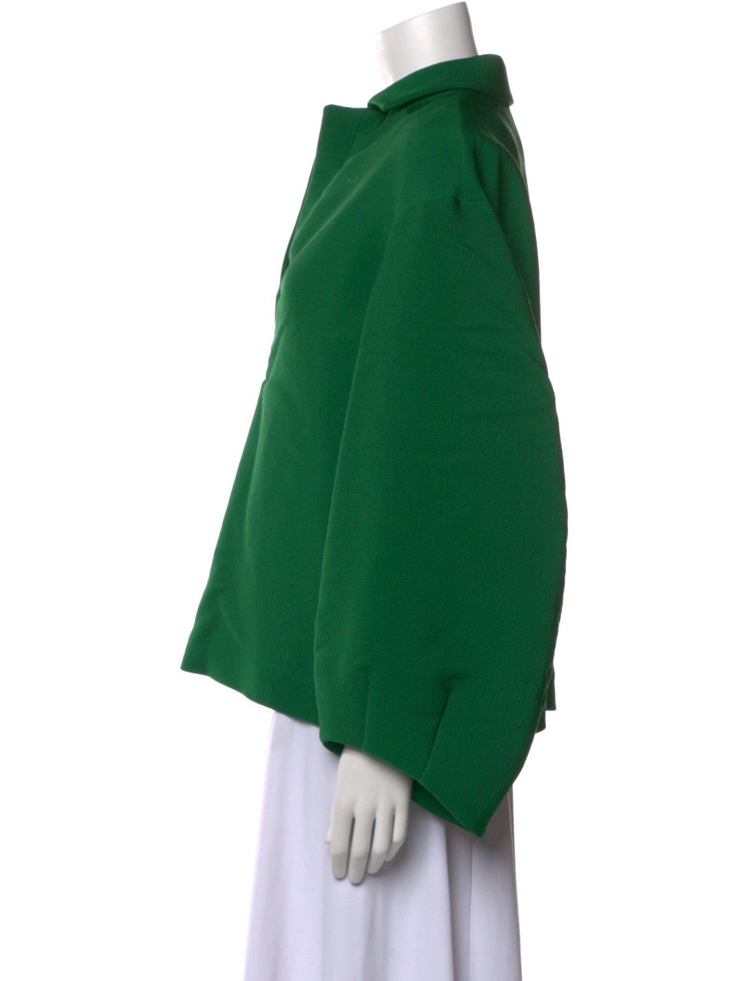 Rosie Assoulin V-Neck Long Sleeve Blouse