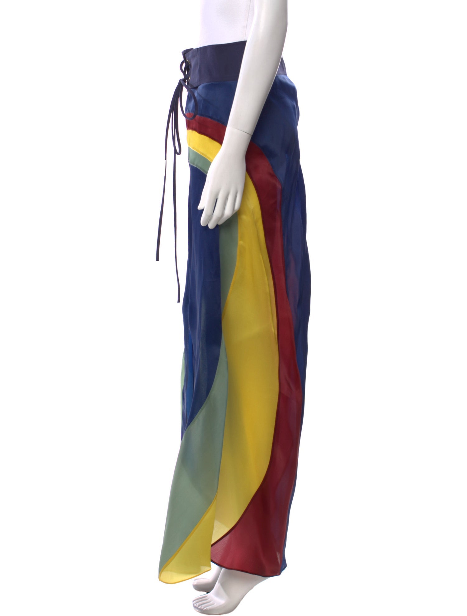 Rosie Assoulin Silk Long Skirt w/ Tags