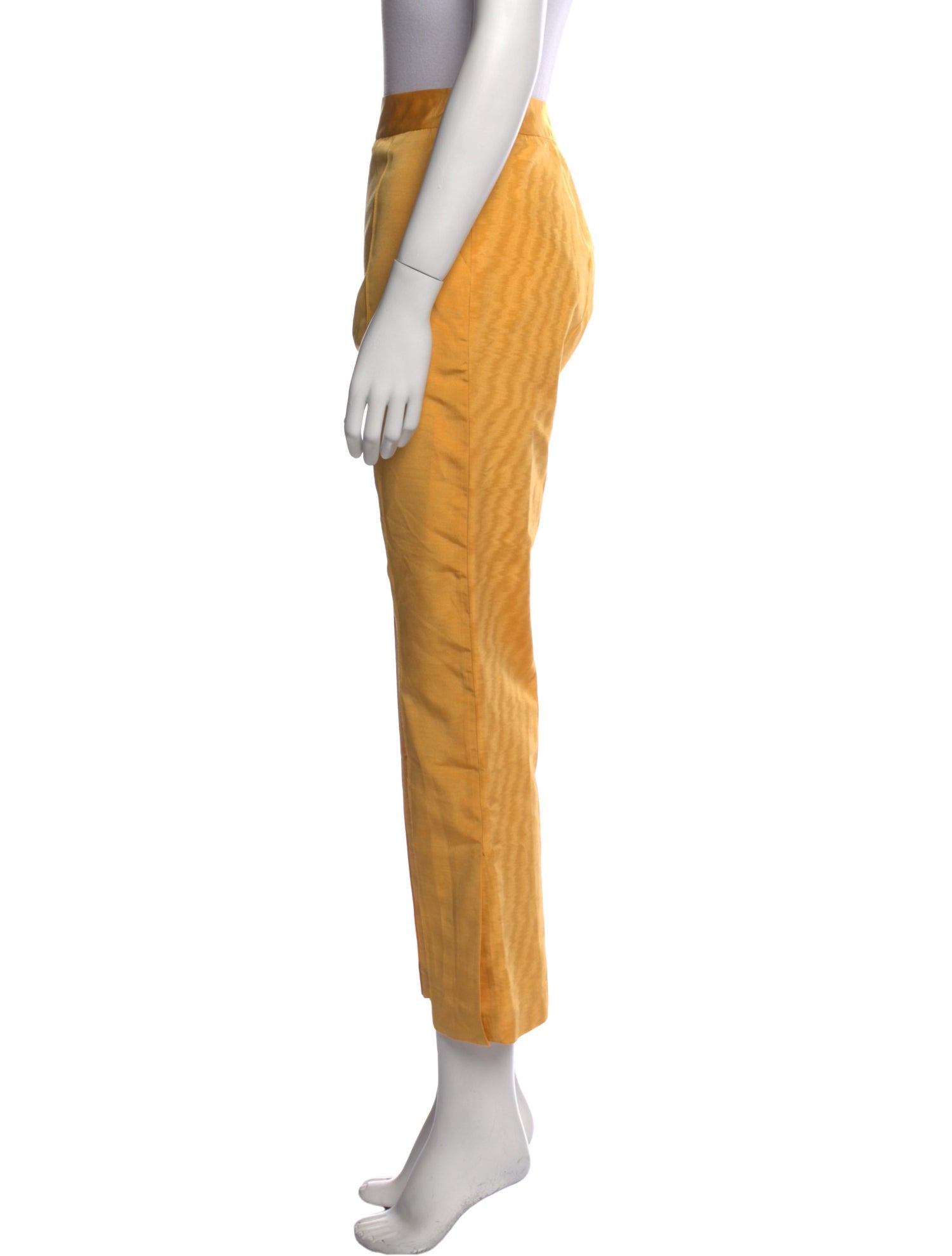 Rosie Assoulin Silk Straight Leg Pants