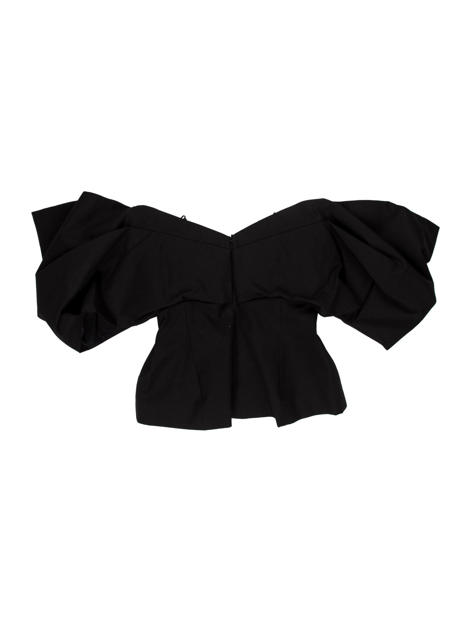 Rosie Assoulin Strapless Crop Top
