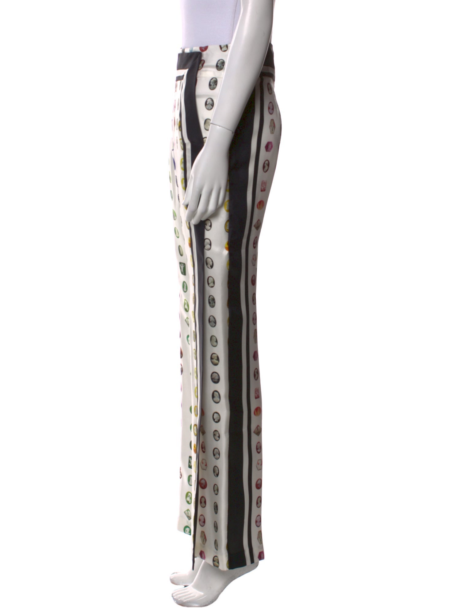 Rosie Assoulin Silk Wide Leg Pants