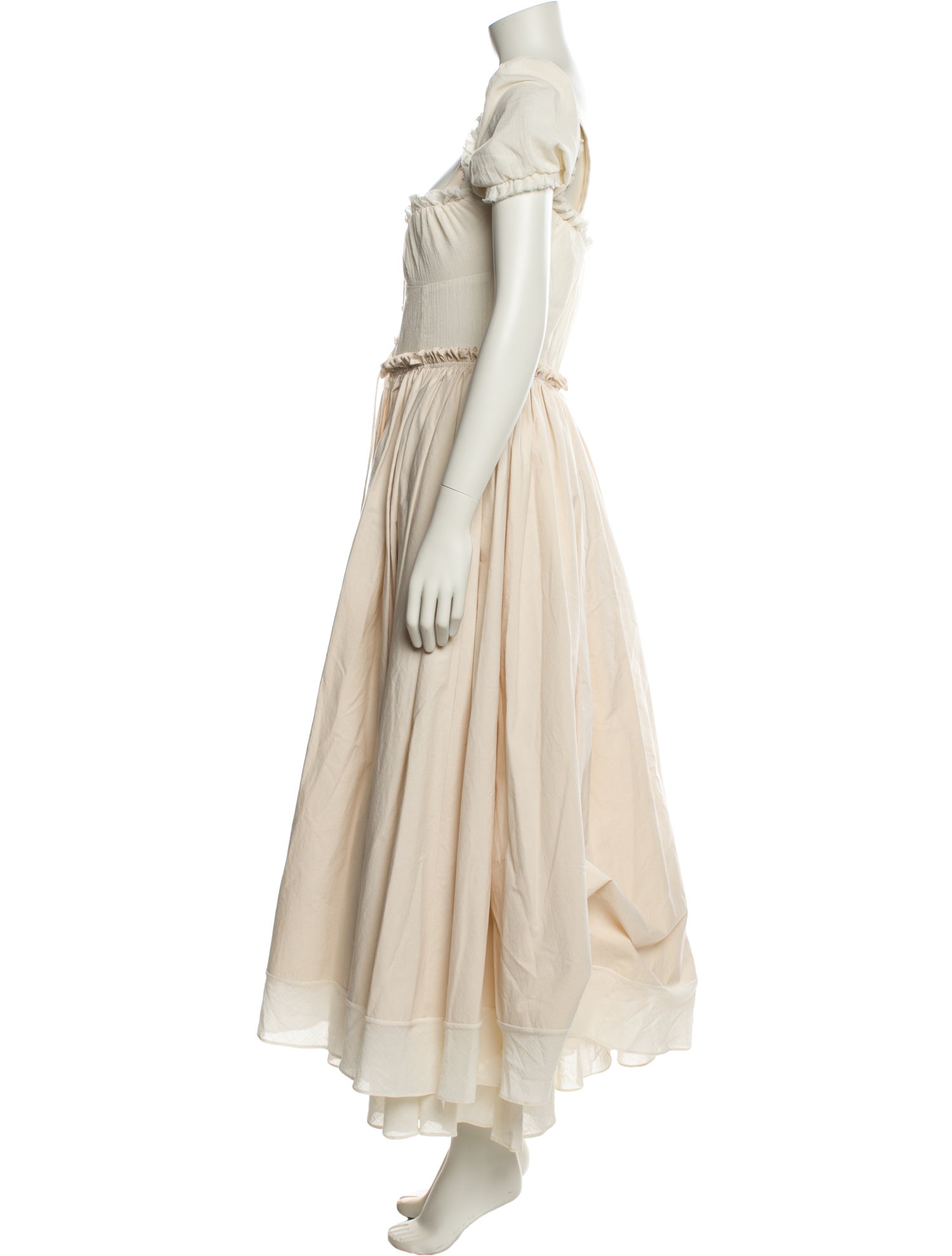 Rosie Assoulin Square Neckline Long Dress