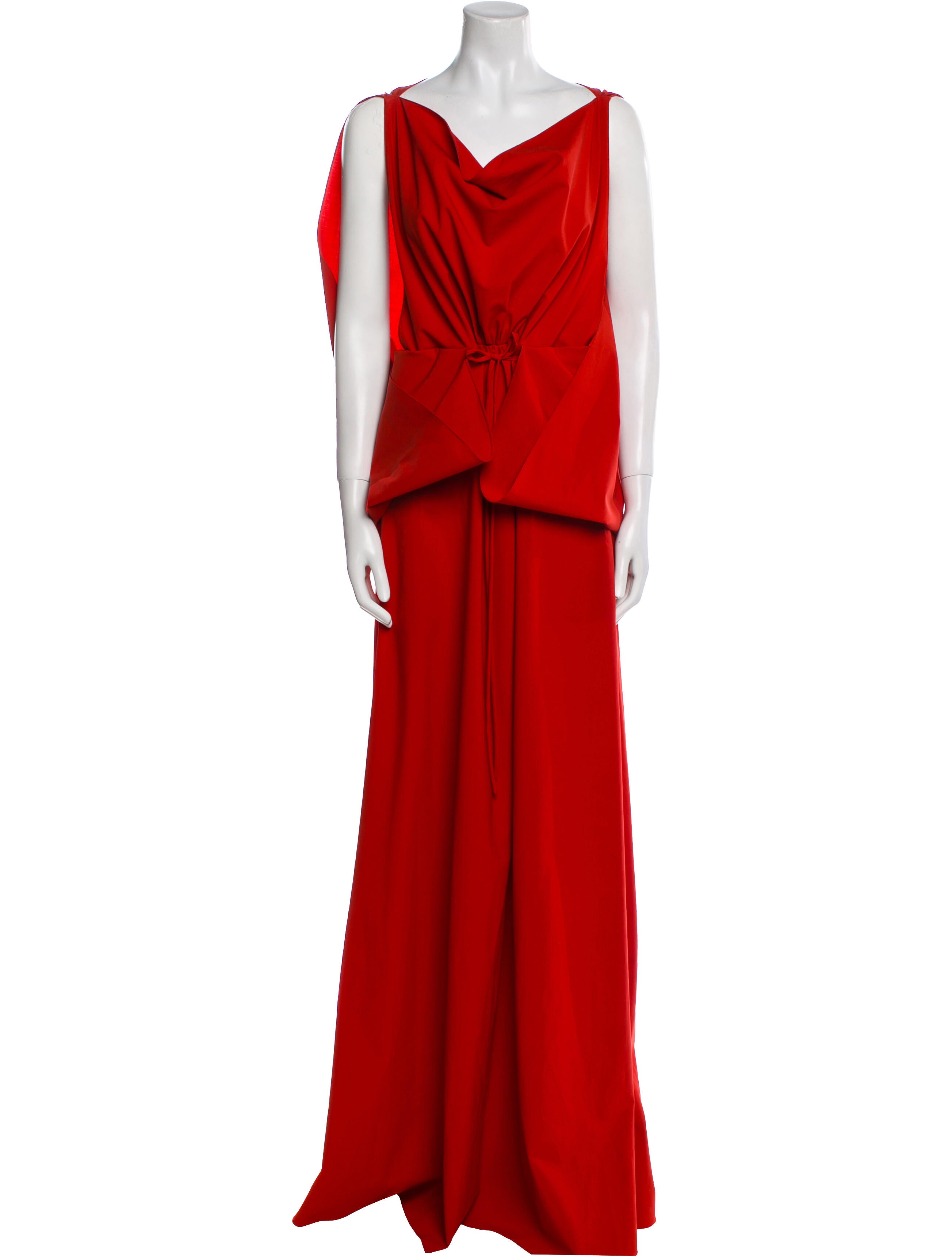 Rosie Assoulin Virgin Wool Long Dress