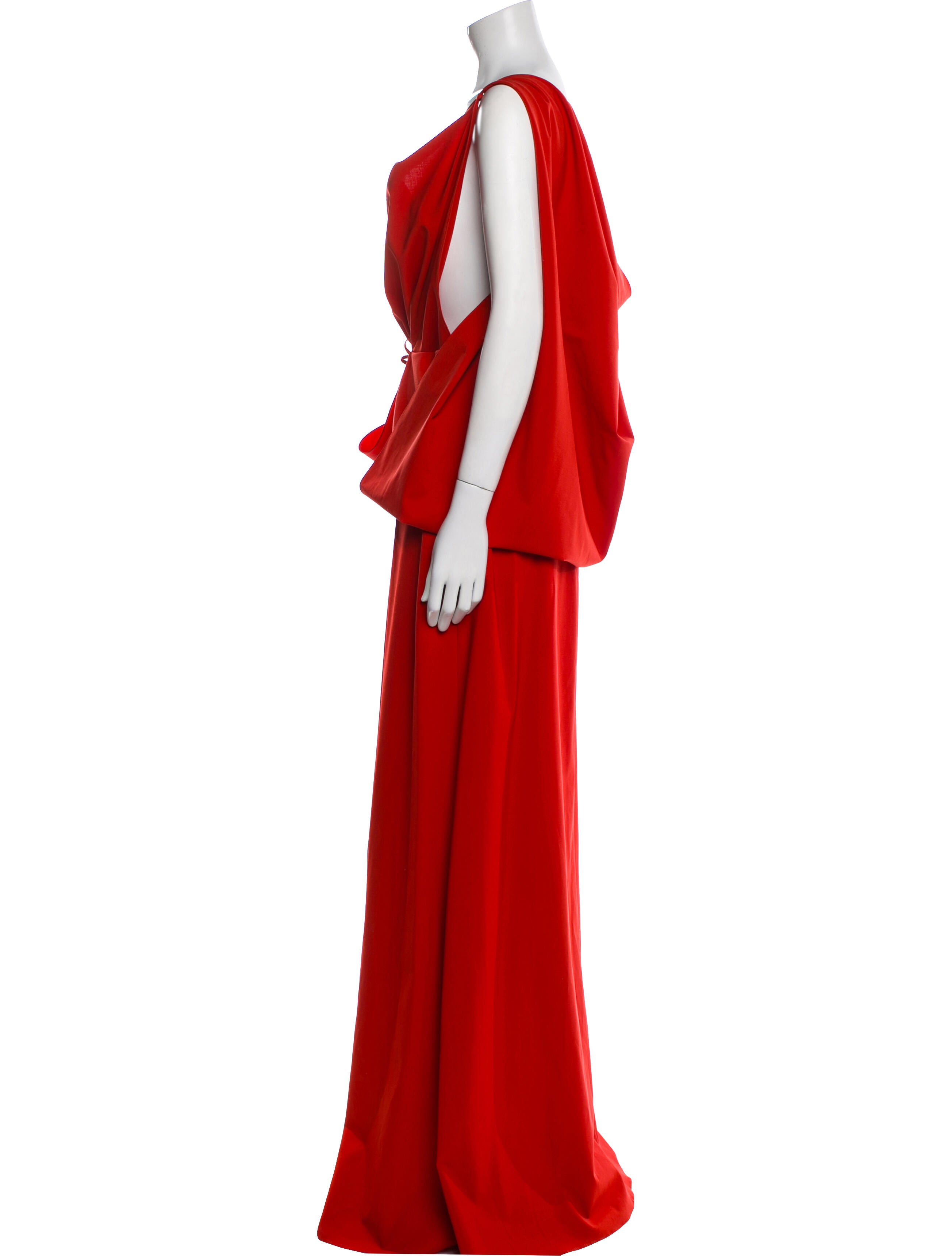 Rosie Assoulin Virgin Wool Long Dress