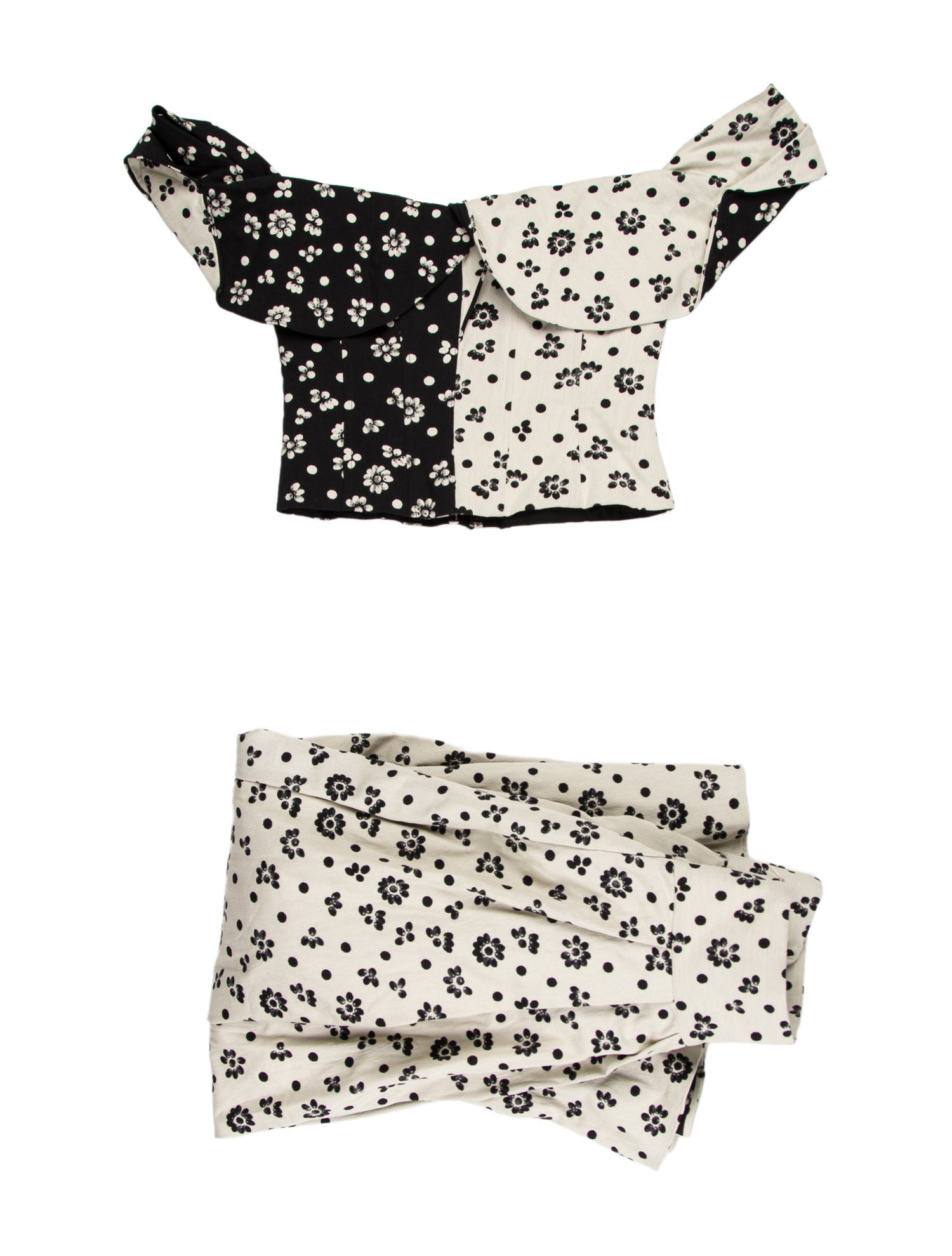 Rosie Assoulin Floral Print Skirt Set