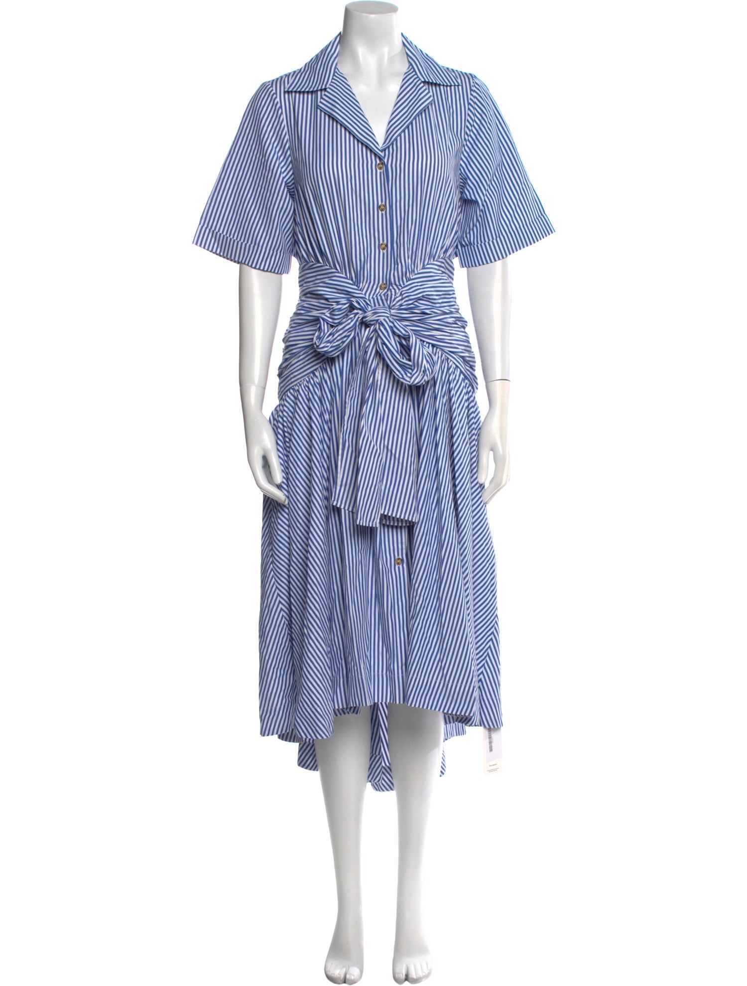 Rosie Assoulin Striped Long Dress w/ Tags