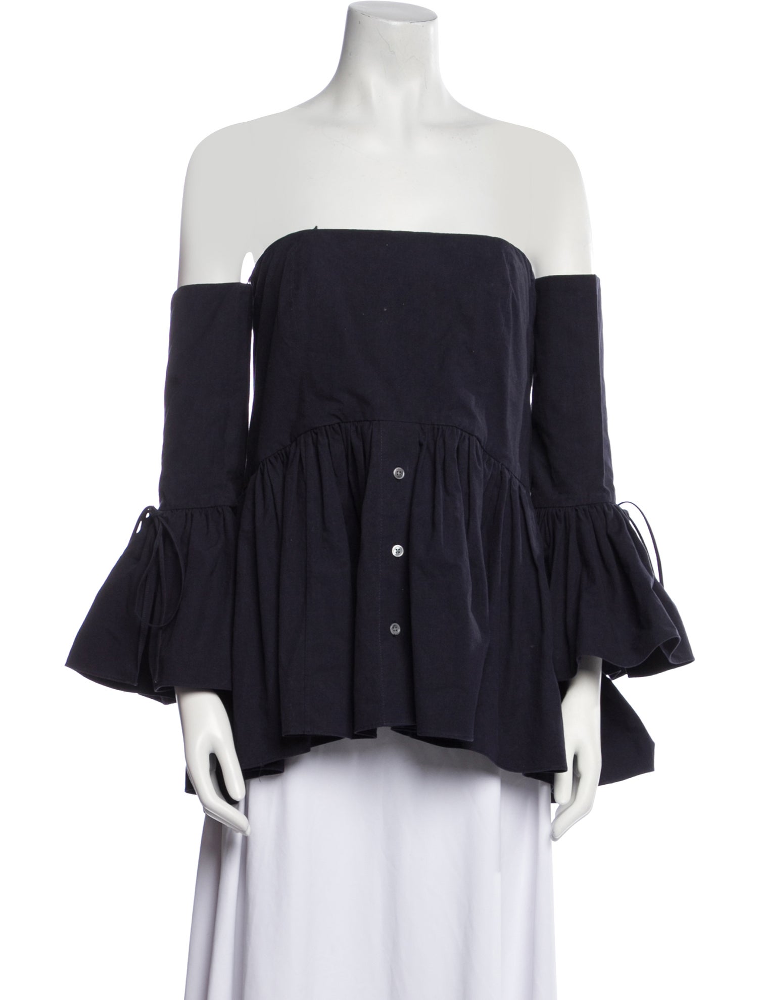 Rosie Assoulin Off-The-Shoulder Mini Dress