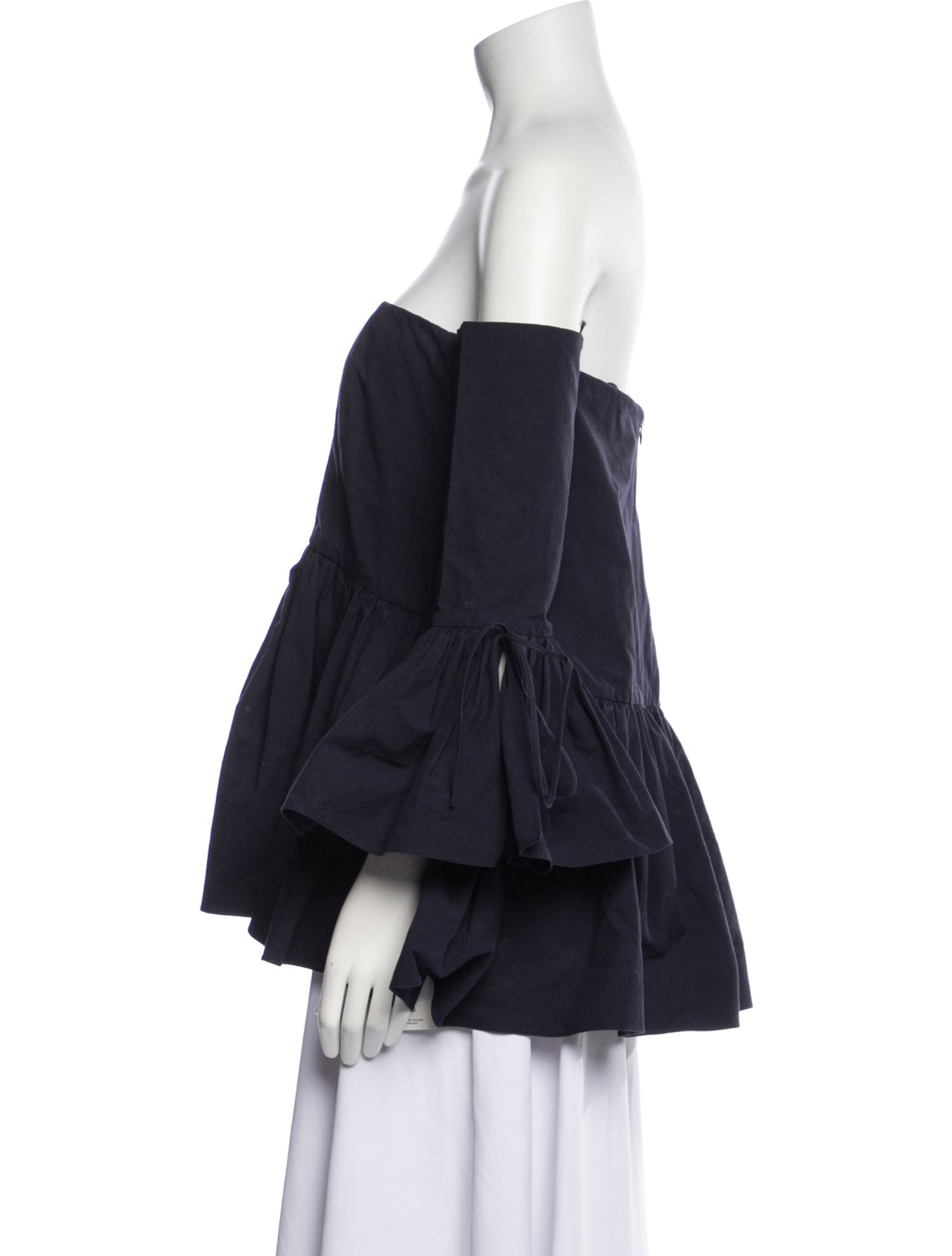 Rosie Assoulin Off-The-Shoulder Mini Dress