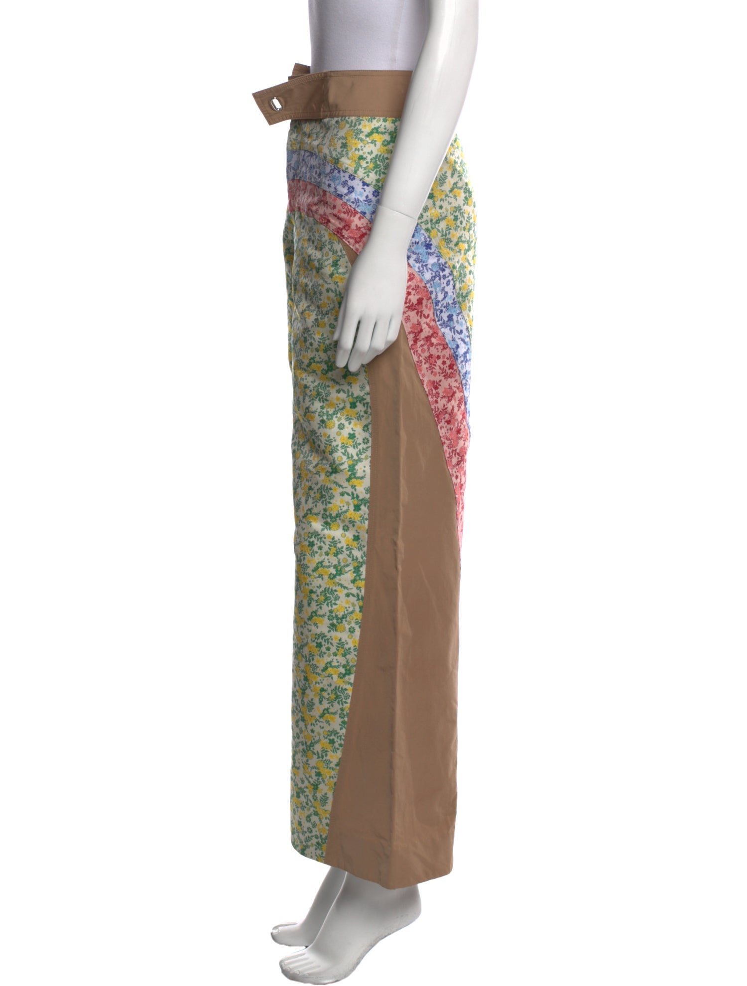 Rosie Assoulin Floral Print Wide Leg Pants