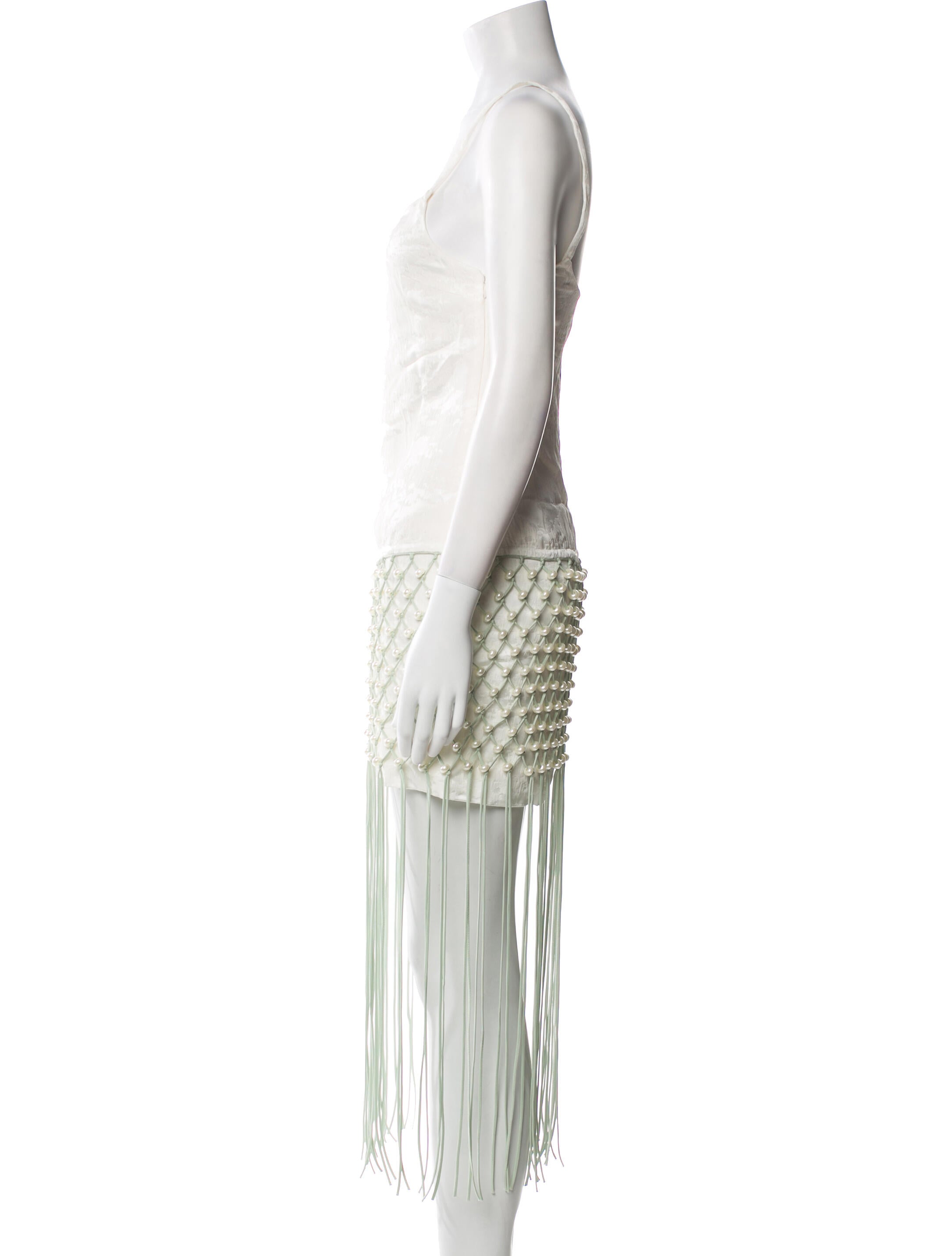 Rosie Assoulin Striped Mini Dress