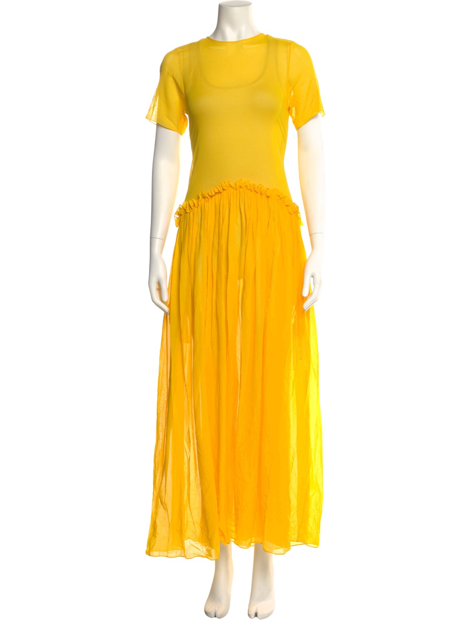 Rosie Assoulin Crew Neck Long Dress