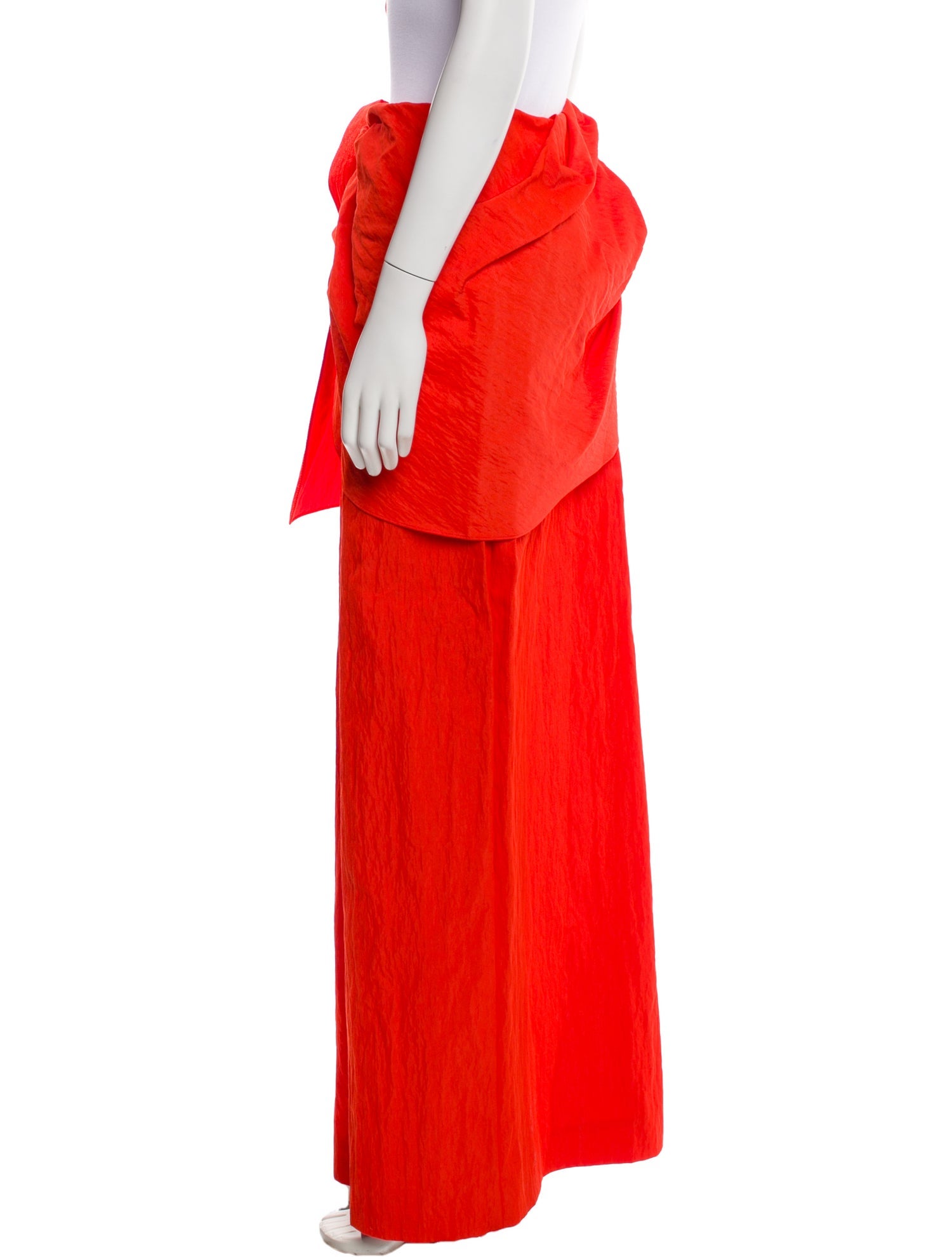 Rosie Assoulin Bow Accents Long Skirt