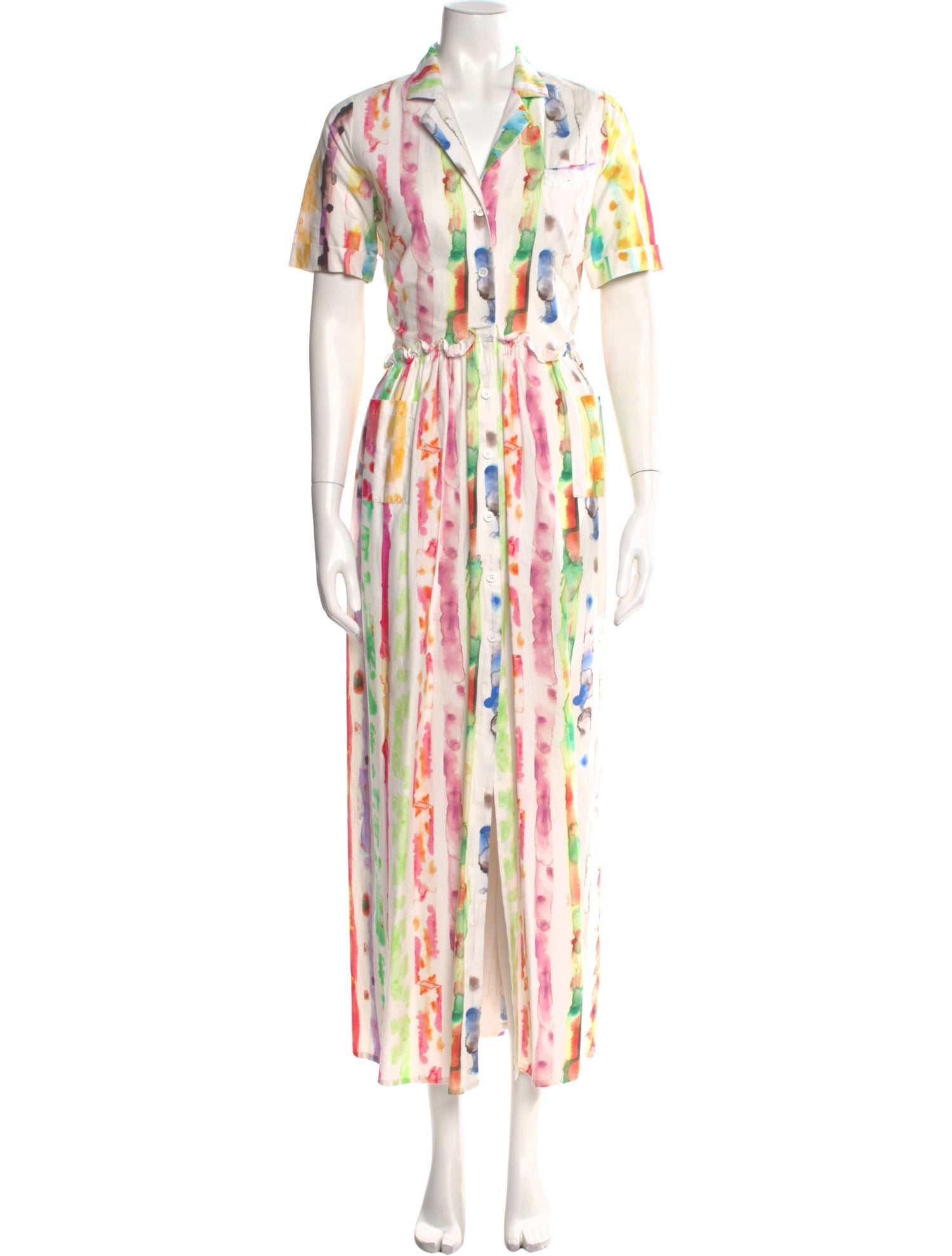 Rosie Assoulin Printed Long Dress