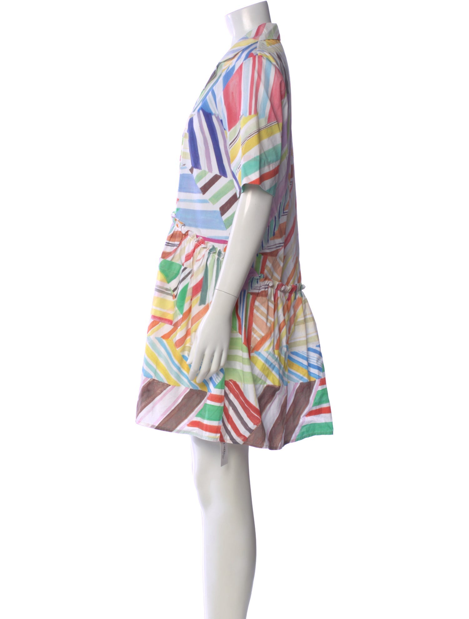 Rosie Assoulin Printed Mini Dress