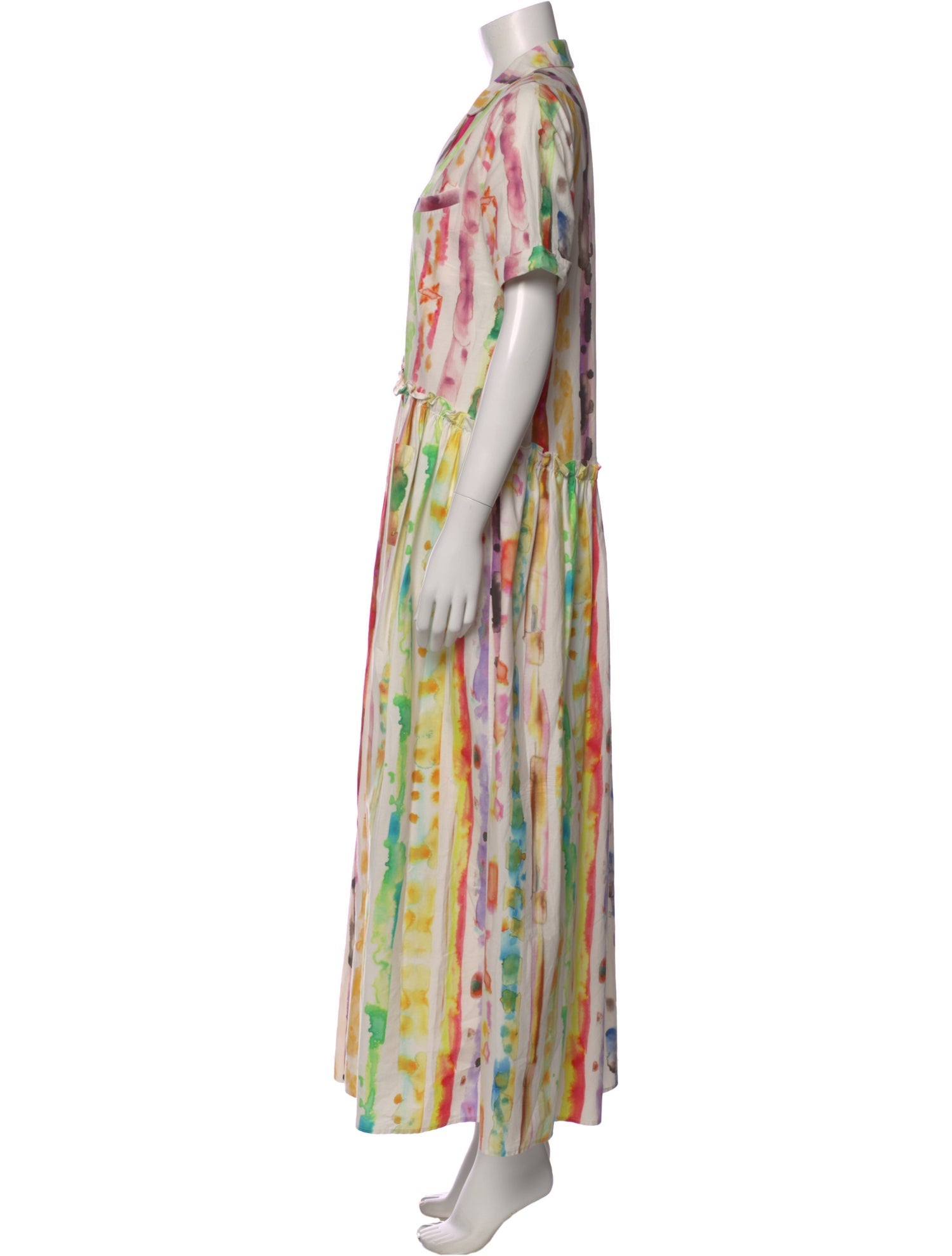 Rosie Assoulin Printed Long Dress