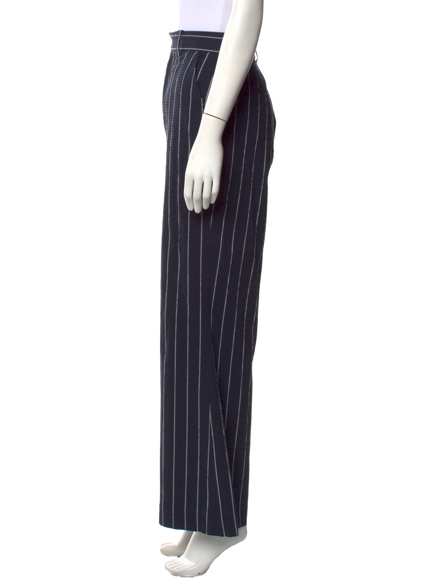 Rosie Assoulin Striped Flared Pants