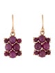 Irene Neuwirth 14K Ruby & Diamond Drop Earrings