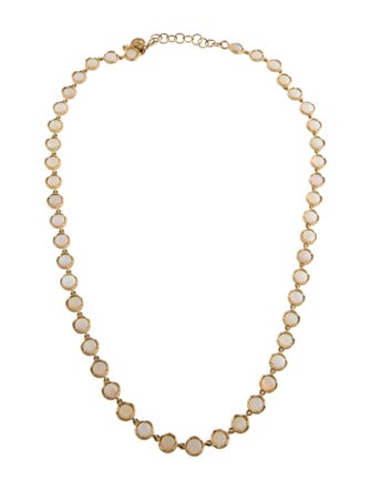 Irene Neuwirth 18K 12.53ctw Opal Classic Link Necklace