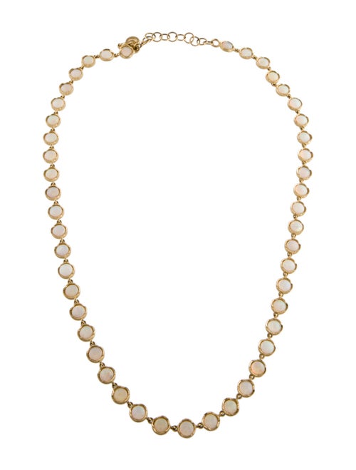 Irene Neuwirth 18K 12.53ctw Opal Classic Link Necklace